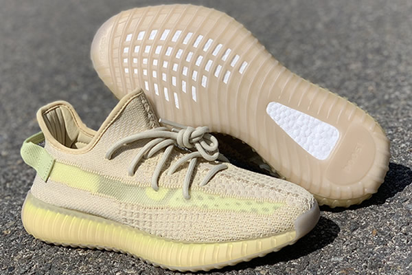 Women Yeezy Boost 350 V2 Flax